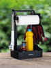 Chefware Organizer BBQ w kolorze czarnym - 19 x 45 x 30,5 cm