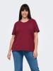 ONLY Carmakoma Shirt in Bordeaux