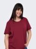 ONLY Carmakoma Shirt in Bordeaux