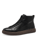 Tamaris Leder-Boots in Schwarz