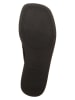Tamaris Leder-Pantoletten in Schwarz