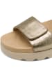 Tamaris Sandalen goudkleurig