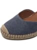 Tamaris Leder-Keilpumps  in Blau