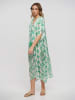 BLE Kleid  in Weiß/ Grün