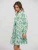 BLE Jurk groen/wit
