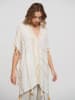 BLE Kaftan w kolorze beżowo-białym