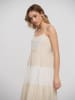 BLE Kleid  in Beige/ Weiß