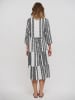BLE Kleid in Schwarz/ Weiß