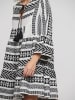 BLE Kaftan zwart/wit