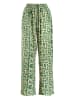 BLE Broek groen/goudkleurig