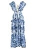 BLE Kleid in Blau/ Hellblau