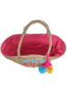 BLE Shopper bag w kolorze różowo-jasnobrązowym - 53 x 30 cm