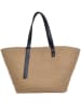 BLE Shopper in Natur/ Schwarz - (B)47 x (H)27 cm