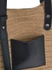 BLE Shopper in Natur/ Schwarz - (B)47 x (H)27 cm