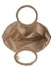 BLE Torebka w kolorze jasnobrązowym - 50 x 25 x 10 cm