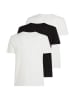 Tommy Hilfiger 3er-Set: Shirts in Weiß/ Schwarz