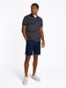 Tommy Hilfiger Poloshirt in Dunkelblau/ Creme