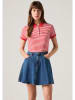 Levi's Poloshirt rood/wit