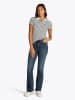 Tommy Hilfiger Poloshirt in Creme/ Dunkelblau