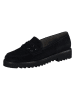 Paul Green Leren mocassins zwart