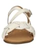 Gabor Leren sandalen crème