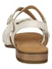 Gabor Leren sandalen crème