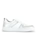 Gabor Leren sneakers wit/zilverkleurig