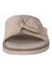 Paul Green Leder-Pantoletten in Beige