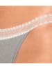 Sloggi 2er-Set: Slips "Ribbed Tanga"" in Grau/ Petrol