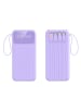 SmartCase Powerbank in Lila - 30.000 mAh