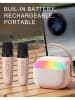 SmartCase 3tlg. Bluetooth-Karaoke-Set in Rosa
