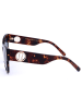 Marc Jacobs Damen-Sonnenbrille in Braun/ Blau