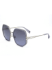 Marc Jacobs Damen-Sonnenbrille in Blau/ Silber