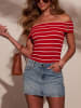 LA Angels Shirt rood/wit