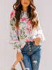 LA Angels Blouse wit/meerkleurig