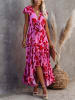LA Angels Kleid in Rosa/ Rot