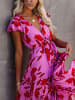 LA Angels Kleid in Rosa/ Rot