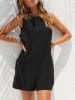 LA Angels Jumpsuit in Schwarz