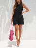 LA Angels Jumpsuit in Schwarz