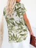 LA Angels Blouse wit/kaki