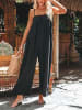 LA Angels Jumpsuit in Schwarz