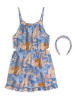 Scotch & Soda Jumpsuit in Blau/ Beige