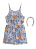 Scotch & Soda Jumpsuit blauw/beige