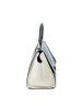 Celine Leder-Henkeltasche in Creme/ Dunkelblau - (B)27 x (H)21 x (T)15 cm
