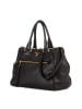 PRADA Skórzana torebka w kolorze czarnym - 35 x 27 x 17 cm
