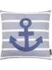 Magma Heimtex Kussenhoes "Seafriends" blauw - (L)45 x (B)45 cm