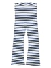 Fred´s World by GREEN COTTON Schlaghose "Stripe" in Dunkelblau/ Weiß
