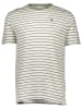 U.S. Polo Assn. Shirt in Grün/ Weiß