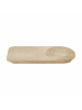 Blomus 2in1: Servierbrett "Zen" in Beige - (L)45 x (B)20 cm