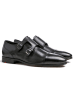 LLOYD Leder-Monkstraps "Mailand" in Schwarz